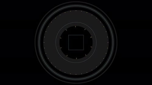 PNG Alpha.Abstract Circle and line HUD technological futuristic elements.particle data background