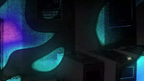 Newspaper Strobe VJ background