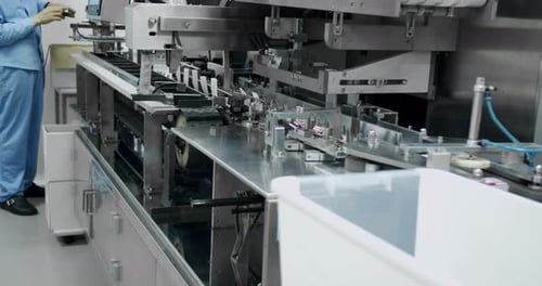 Medical Factory Assembly Line Packing Medicine Machine