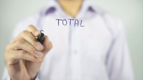 Writing Total Shareholder Return Strategy Concept