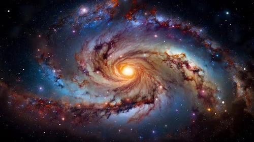 Weltraumgalaxie 4K