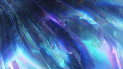 Abstract Futuristic Glitch Light Refraction Background