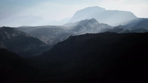 Mountain Ranges in Uruzgan Province