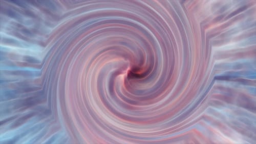Violetter, geschlungener Hintergrund aus verdrehter, wirbelnder Energie, magisch leuchtenden Lichtlinien, abstrakter Hintergrund