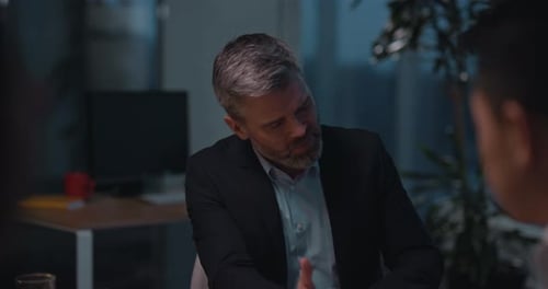 Diverse Corporate People Group Discussing Business Ideas at Boardroom Office Multiethnic Successful