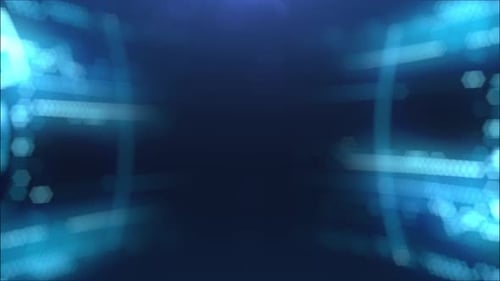 Futuristic Digital Blue Data Stream Background