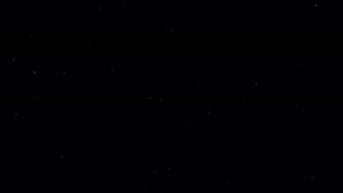 Abstract White Sparkle Particles Overlay Background