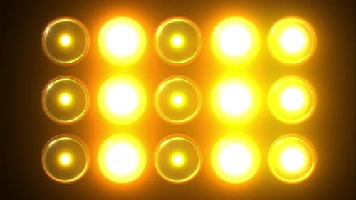 3D Lights Flashing Wall Show Tech Stage Floodlight Blinking Lights Flash Club Flashlights Disco