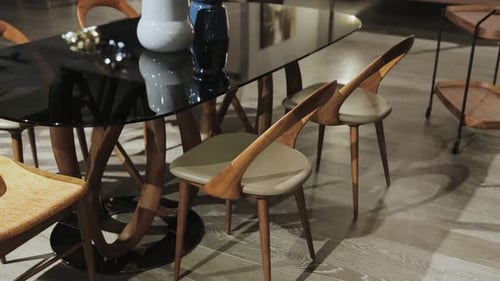 Modern Dining Table and Chairs Interior Design