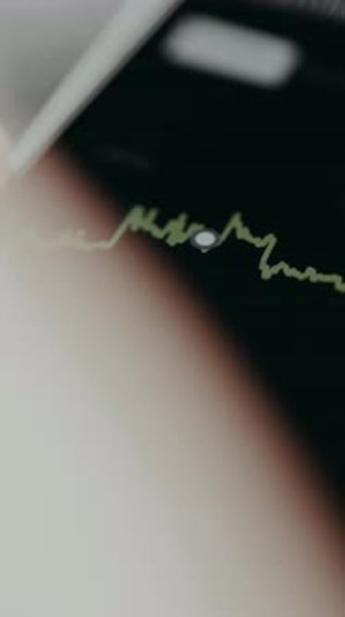 Stock Chart Data on Mobile Device Zooms In