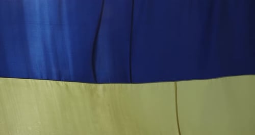 Abstract Background with Blue and Yellow Tones