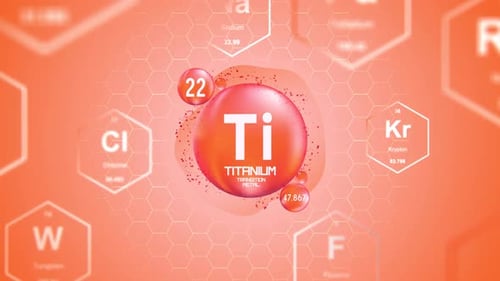 Titanium Periodic Element Cell