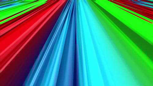 Vibrant Abstract Speed Lines Warp Tunnel Background