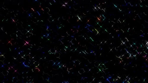 Abstract Fluid Lines Background with Glowing Colorful Effect