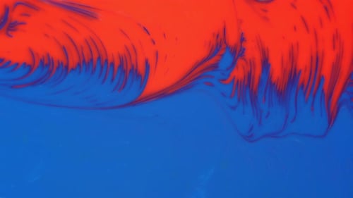 Movable Bluered Background with an Ornamental Pattern