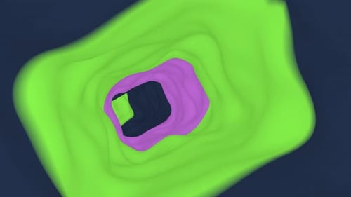 Color Tunnel Trendy Stripes Intro Able to Loop Endless