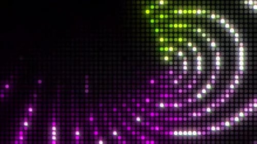 Vibrant abstract dot pattern background