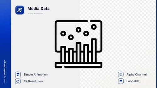 Animation Media Data Icon