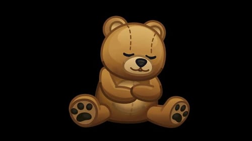 Teddy Bear Animated Emoji