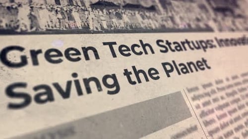 Green Tech Startups Innovations Saving The Planet Newspaper