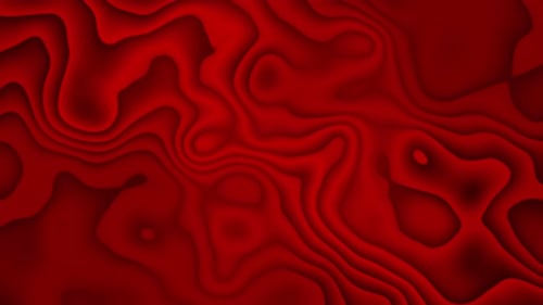 Abstrakte Flüssigkeitsanimation, animierte Tintenflüssigkeitsbewegung. Abstrakter gekrümmter Flüssigkeitsfluss. r\_152