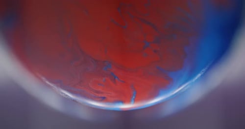 Art Liquid Blur Paint Blend Emulsion Mix Circle