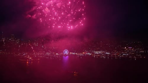 Enjoy a Stunning Fireworks Display Over San Francisco Bay During Celebrations
