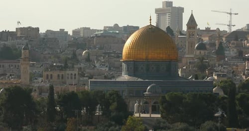 Dome of the Rock Jerusalem Mosque Muslim Temple Mount War Destruction End of the World