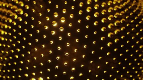 Abstract Gold Geometric Wave Pattern Background