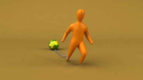 Símbolo de carga: animación 3D