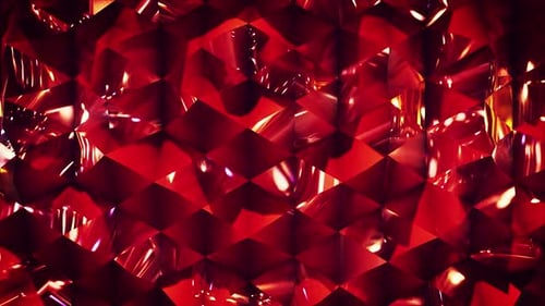Sauberer stilvoller roter Polygon-Hintergrund