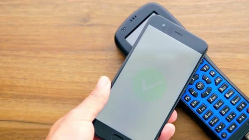 Mobile Payment Confirmation on Smart Phone Device