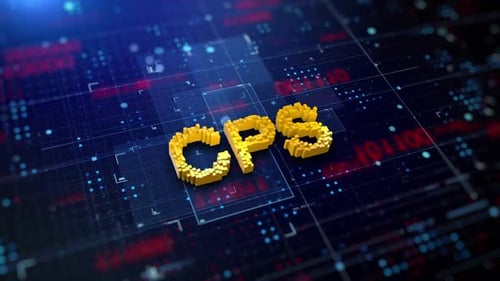 Acronyme pixelisé CPS