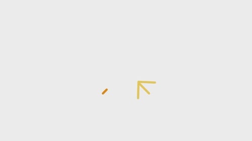 Minimalist Line Upward Arrow Animation