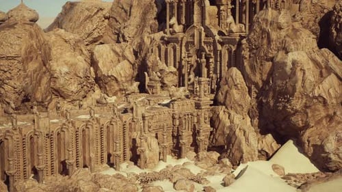 Geologists Study Erosion of Historic Rock Formations at Site