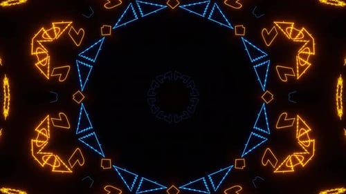 Vibrant Star Flow Background