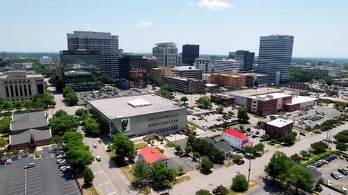 Columbia SC Skyline Push In, Columbia South Carolina