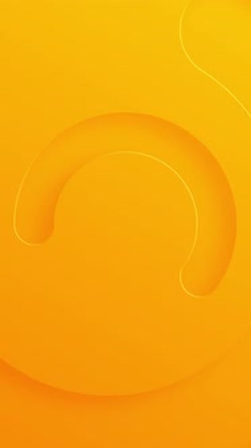 Vertical Video - Orange Semicircles Abstract Geometric Background