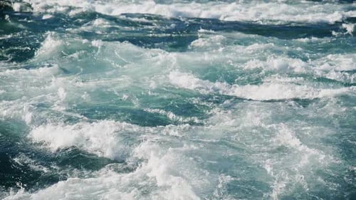 Dynamic Ocean Waves Immerse Yourself in the Powerful Turbulence and Captivating Movement of Natures
