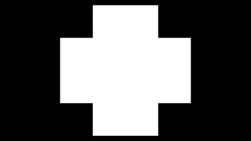 Kaleidoscope Collection: Luma matte transition of square borders sliding inwards from corners to for