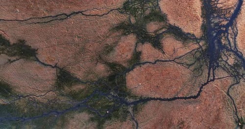 Water Veins Drying Up During Drought