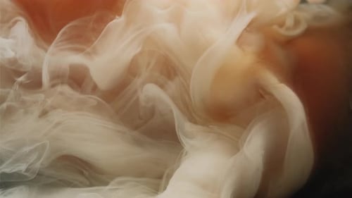 Abstract Beige and Cream Liquid Merging