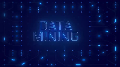 Futuristic Circuit Board Title Reveal with Neon Glow