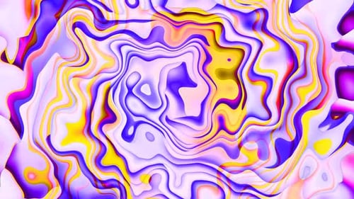 Padrão abstrato colorido ondulado, ondulado, com fundo floral de ondas fluidas