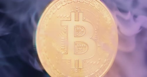 Una macro y niebla de Bitcoin