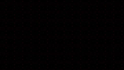 Abstract Geometric Kaleidoscope Red and Black Background