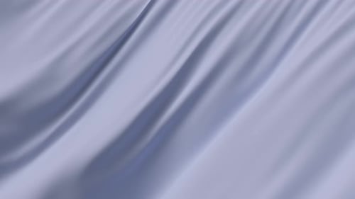 Abstrakter blauer, violetter, pastelliger Seidenstoff, 3D-Animationshintergrund, glattes Wellentuch, fließen