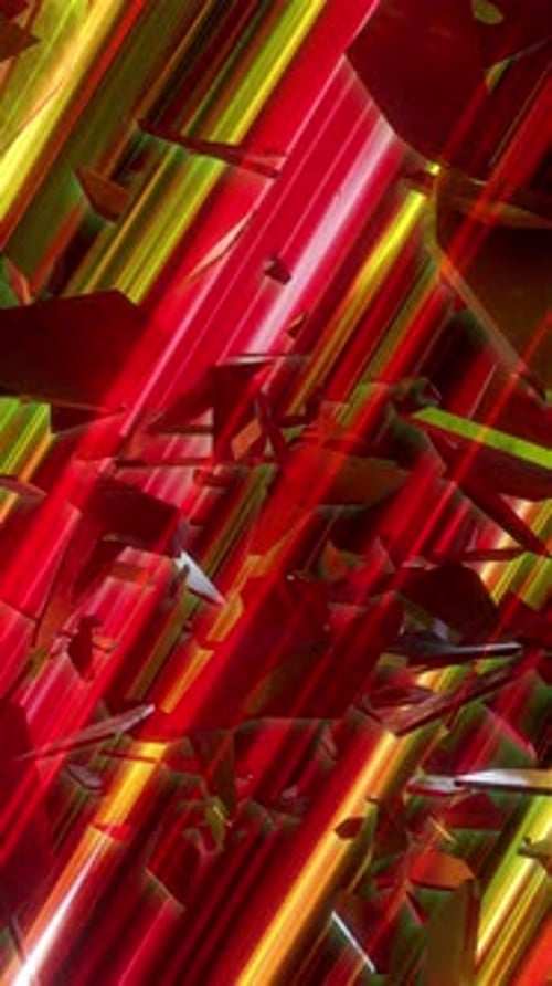 Vertical Energy Sci Fi Floating Fragments
