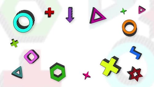 Colorful Shapes Loop