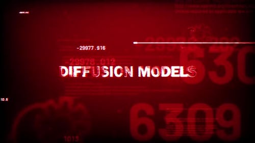 Diffusionsmodelle auf dem Warn-Hack-Hintergrundbildschirm